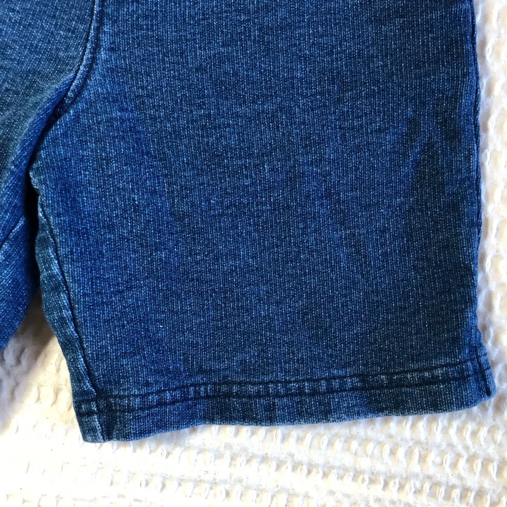 baby GAP Boys Dark Blue Elastic-Waist Cotton Shorts Size 5T
